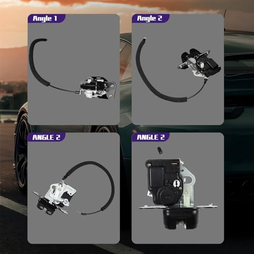 Image of 4589131AD Power Door Lock Actuator Rear Liftgate Latch Compatible with 2006-2013 Jeep Grand Cherokee Liberty Dodge Durango Nitro Replace 4589131AG 4589131AA 4589131AB