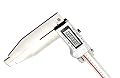 BAOSHISHAN 0-300mm/11.8 Inch Digital Caliper Vernier Caliper Stainless Steel with Long Jaw 150mm/6 Inch Measuring Tool Accuracy:0.01mm Unit mm/in