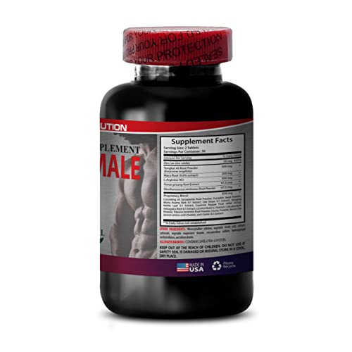 Libido Max For Men - Extreme Male Pills - Tongkat Ali Root Extract - Tongkat Ali For Men - Maca Root Capsules - Siberian Ginseng, Sarsaparilla, Pumpkin Seed, Muira Puama, Nettle - 2 Bottles 120 Tab #TOP3