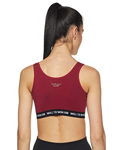 Image of Van Heusen Women Wireless Non Padded Light Impact Sports Bra - Anti Bacterial, Full Coverage