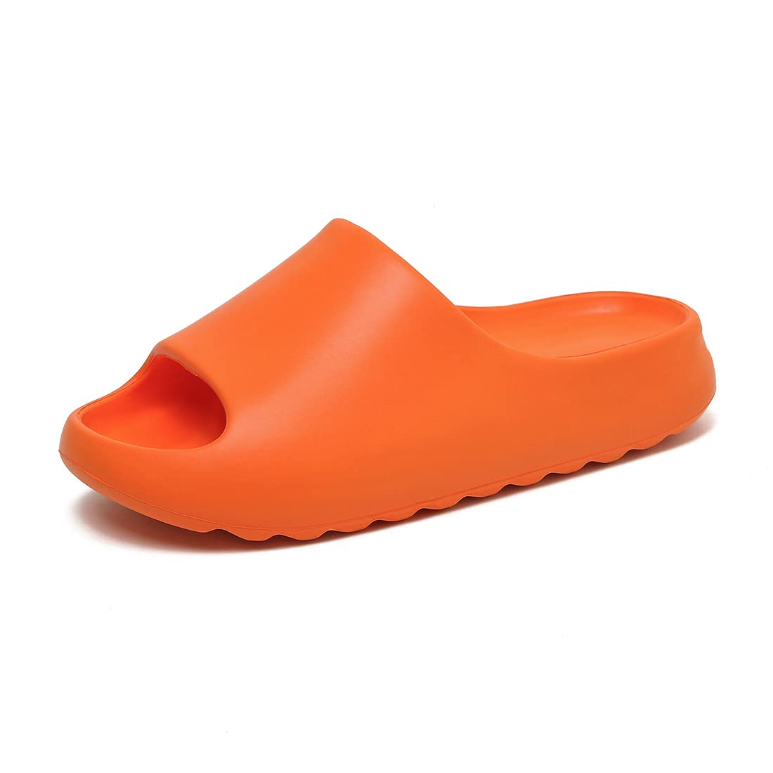 XTJSCBDSHCloud Slides for Men and Women, Quick Drying Slippers Shoe Open Toe Thick Soft, Platform Slide Sandals Daily Shower Sandals, Non-Slip Bathroom Slippers Summer for Indoor & Outdoor