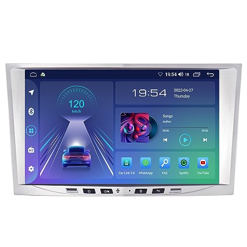 ACAVICA Radio de coche de 8 pulgadas 2 DIN para Opel Meriva Corsa Zafira Vivaro Antara Android 13 [2G + 32 GB] Radio de coche estéreo con navegador Bluetooth WiFi DSP USB RDS inalámbrico Carplay