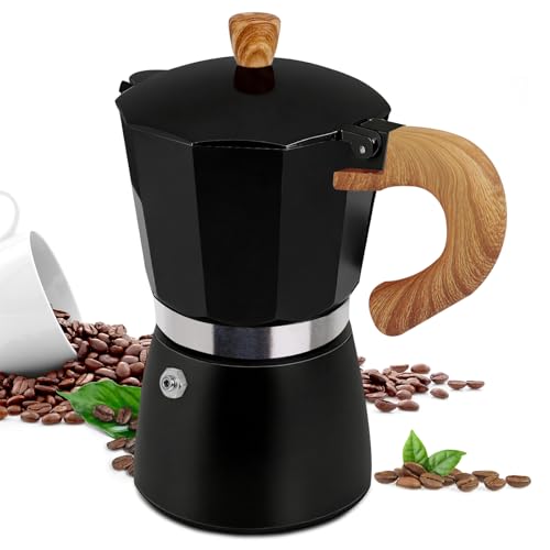 Supvision 9 Cup Moka Pot Aluminum 450ml Italian Coffee Maker