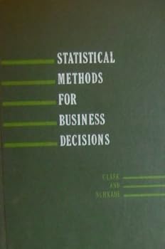 Hardcover Statistical Methods for Business Decisions Book