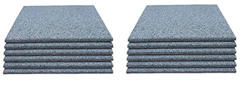 18 x Grau 50x50x2,5cm Fitnessmatten Boxsack Hanteltraining Indoor...