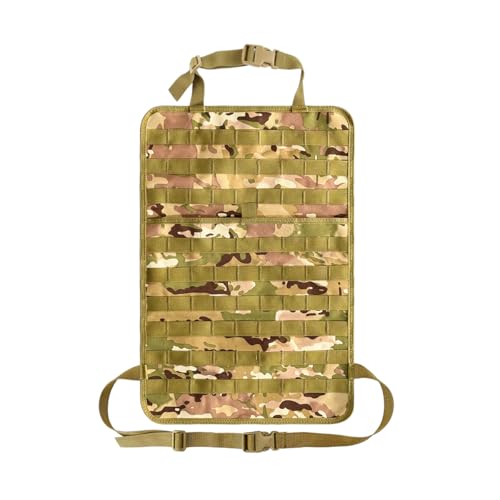 Camouflage MOLLE Car Seat Back Organizer