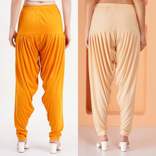 Image of Buy That Trendz Patiala Salwar for Women Relaxed Fit Viscose Patiyala Salwar Harem Bottom Pants