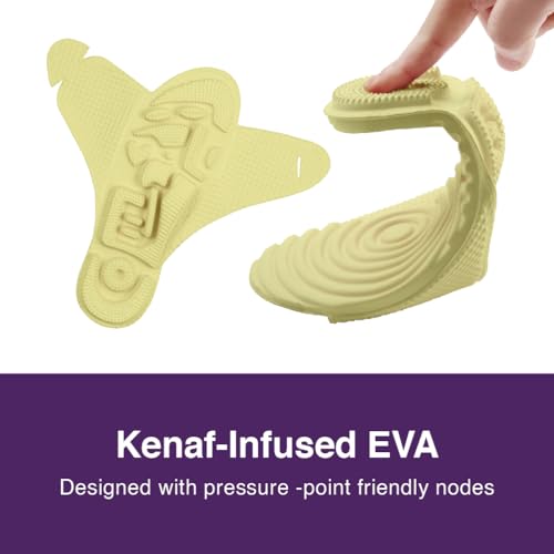 Acupressure Slippers for Sensitive Feet Women Reversible – Foot Comfort Products Inspired by Plantation Tool Massager Design for Everyday Leg Refreshment3