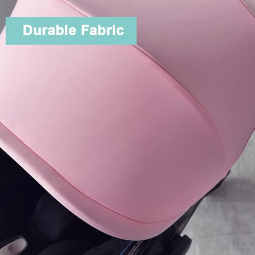 Image of Stroller Accessories Replacement Canopy Compatible with Doona+ and Doona i Car Seats & Strollers, Larger Sunshade, Durable Fabric (Pink)
