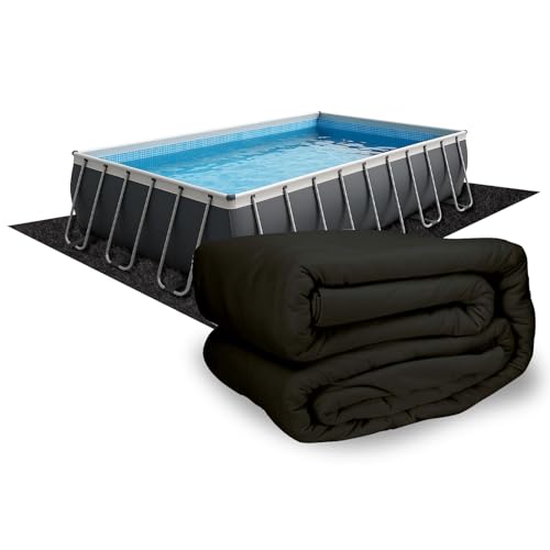 Rhino Pad 16 Foot by 32 Foot Rectangle Pool Liner Pad for Above Ground Swimming Pools | Prevents Punctures | Easy to Install | Made of Strong Eco Friendly Material | Extends Life to The Liner