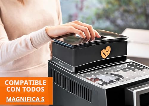 Miniatura 3 de Extensión Spacetimevalley Para Magnifica S Contenedor De Café Compatible Con Delonghi Magnifica S Accesorio Para Máquina De Café Con Gran Capacidad Adecuado Para Magnifica Start Magnifica S