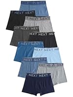NEXT Jungen Unterhosen im 10er-Pack Blau/Grau 92-98