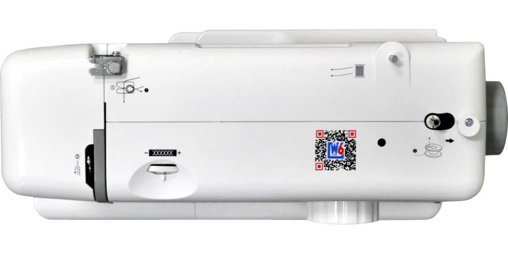 W6 Nähmaschine N 1615 Pro mit 17 Programmen | Freiarm | automatischer Einfädler | obenliegende Spule | Umlaufgreifer | Knopflochautomatik | Jeans nähen | Reißverschluss