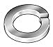 Split Lock Washer, Bolt 5/8, Steel, PK25