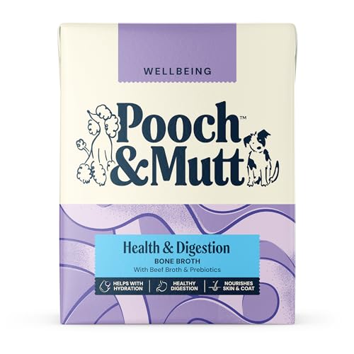 Pooch & Mutt - Health & Digestion Beef Bone Broth for Dogs 375ml