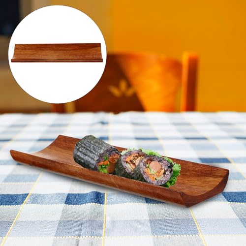 Bandeja rectangular de sushi de plástico VICASKY miniatura 7