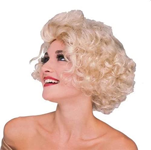 Perruque Blonde Starlette pour Changer de Tête Facilement à Halloween