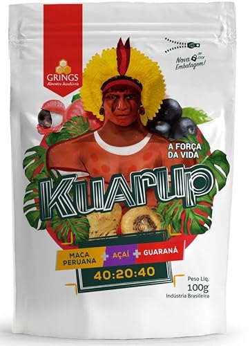 Mistura em Pó Kuarup Maca Peruana,Açaí e Guaraná 40:20:40 de 100g