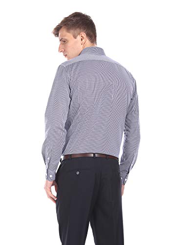 Image of Excalibur Men's Solid Slim fit Formal Shirt