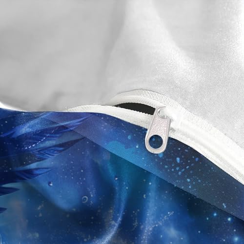 Parure de lit microfibre aigle bleu résistante et douce pour homme - 8