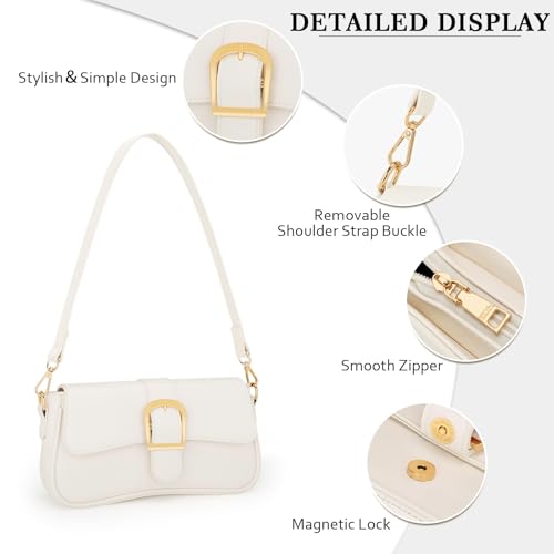 Image of KKXIU Shoulder Bag for Women Small Clutch Purses Cute Hobo Handbag Trendy Underarm Bag