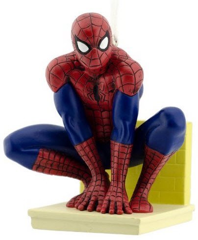 スパイダーマン クリスマスオーナメント Hallmark QK2025 Marvel Spider-Man Metal 2021 Ornament