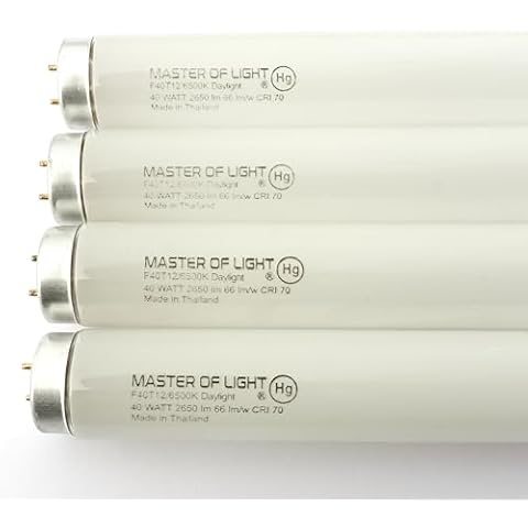 Master Of Light F40T12 Fluorescent Bulbs Cover