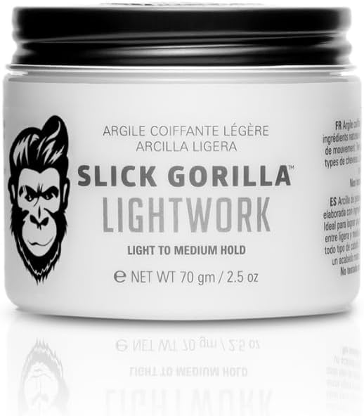 Slick Gorilla Lightwork Hair Styling Clay 2.5 oz