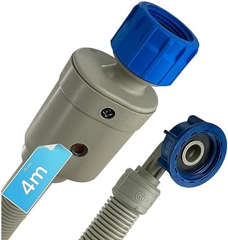 DL-pro 4m Aquastop Schlauch für Waschmaschine und Spülmaschine - UNIVERSELL - [SICHERER SCHUTZ DL-pro 4m Aquastop Schlauch für Waschmaschine und Spülmaschine - UNIVERSELL - [SICHERER SCHUTZ