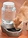 Petmate Mason Inspired Replendish Gravity Waterer, Water Dispenser for Dogs and Cats, 1 Gallon Silver, Made in USA