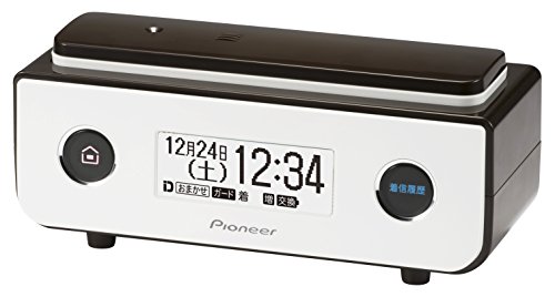 パイオニア TF-FD35S デジタルコードレス電話機 迷惑電話防止 ビターブラウン TF-FD35S(BR)