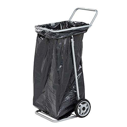 Müllsackwagen für 125 Ltr. Müllsäcke, Traglast: 50 kg - lichtgrau