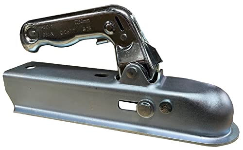Pressed Steel Trailer Hitch Female, 50mm Section - 3609