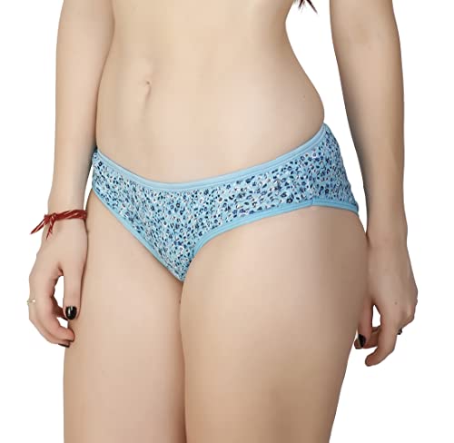 Image of FIMS - Fashion is my style Women's Cotton Hipsters Panties for Women, Soft Stretchable Cotton Fabric, Non-Padded, Multi-Color Panties, See Main Image to Check Nos of Panties You Will Get.