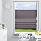 ➎【𝐔𝐦𝐟𝐚𝐧𝐠𝐫𝐞𝐢𝐜𝐡𝐞 𝐄𝐢𝐧𝐬𝐚𝐭𝐳𝐦ö𝐠𝐥𝐢𝐜𝐡𝐤𝐞𝐢𝐭𝐞𝐧】: OUBO Plissee ist für alle Arten von Räumen geeignet: Büro, Schlaf-, Wohn-, Bade- und Kinderzimmer, für Balkon- und Terrassentüren. Auch Feuchträume bereiten dem Faltrollo keinerlei Probleme. Die Montageart ist geeignet für Kunststofffenster, gekippte Fenster und senkrechte Rechteckfenster mit umlaufender Gummidichtung. Aber NICHT geeignet für Dachfenster und Holzfenster!