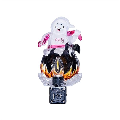 Image of Novelty Lights LED Lamp Lamp Ghost in Cauldron Halloween Decoration Night Light with Swivel Plug