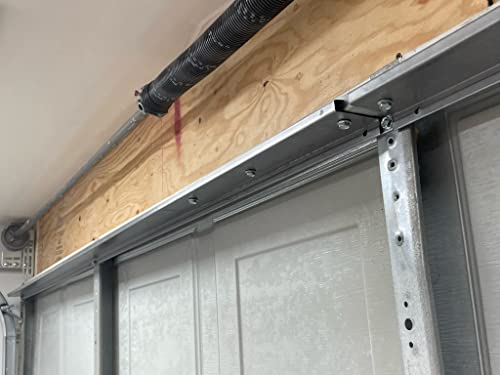 16 ft Heavy-Duty Steel Garage Door Reinforcement Bracket - Made in The USA - Prevents Bending, Sagging & Cracking - Thumbnail 7