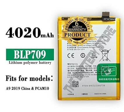 Image of Original BLP709 Battery for Oppo A9 2019 A9X Battery with 6 Month Warranty** (F000232)
