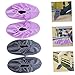Abaodam 2Pairs Slip Bowling Shoe Covers Sneaker Protectors Lightweight Elastic Design for Enhanced Grip for Bowling Sports Adult