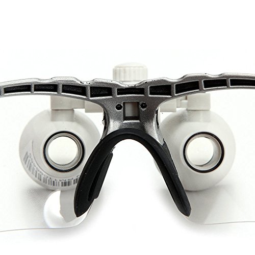 Dentist Silver loepbril voor tandartsen, optisch glas, 3,5 x 420 mm - Image 5