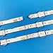 PANMILED 3 Pieces LED Backlight Strips for Samsung 40'' TV UN40J5200AFXZA UN40J520DAFXZA V5DN-395SM0-R2 2015SVS39.5 LM41-00144A LM41-00121X