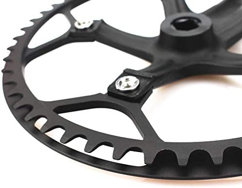 Miniatura 4 de CYSKY Juego de bielas de una sola velocidad MTB 53T56T58T 6.693 in Bielas 130 BCD Bicicleta de Montaña IXF Juego de bielas para bicicleta de una