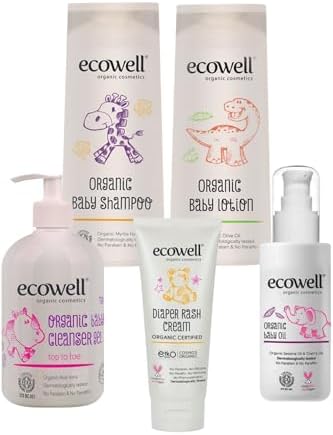 ECOWELL Organik Bebek Bakım Full Paket (5'li Ürün) - Görsel 2
