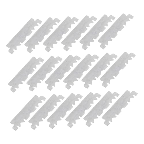 SOESFOUFU 100pcs Single Face Razor Blades Old Folding Cutter for Barbershop Use Portable and Face Shaver for Beard Sideburns and Hair