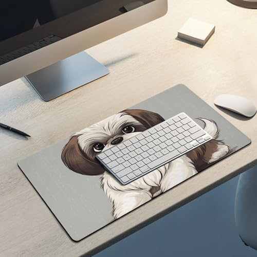 Protector de escritorio Shih Tzu grande con base antideslizante miniatura 5