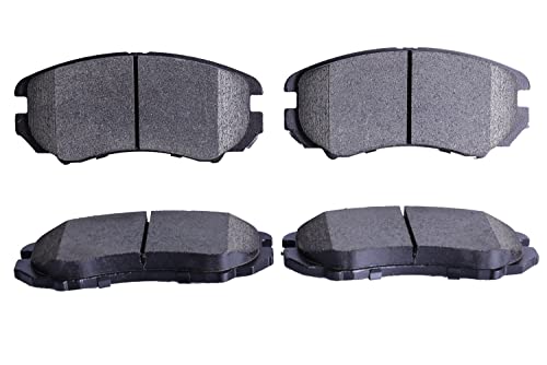 Image of Front Ceramic Brake Pads Kit D924 Replacement for Select Kia Soul Sportage Optima Hyundai Elantra Sonata Hardware Fit Included