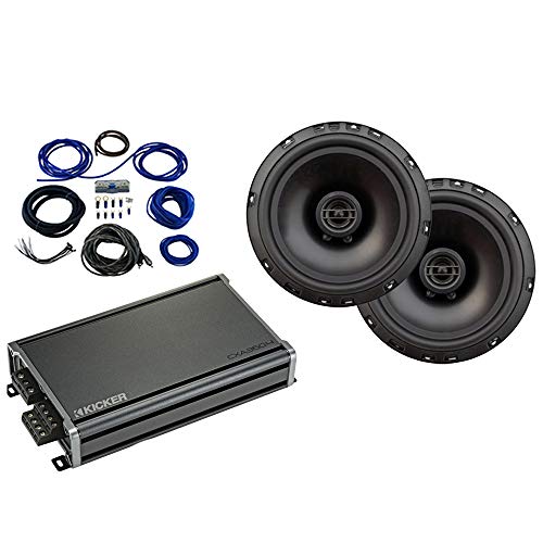 Harmony Audio Compatible with Chevrolet Cruze 2016-2018 Factory Speaker Replacement Package Bundle R65 CXA360.4