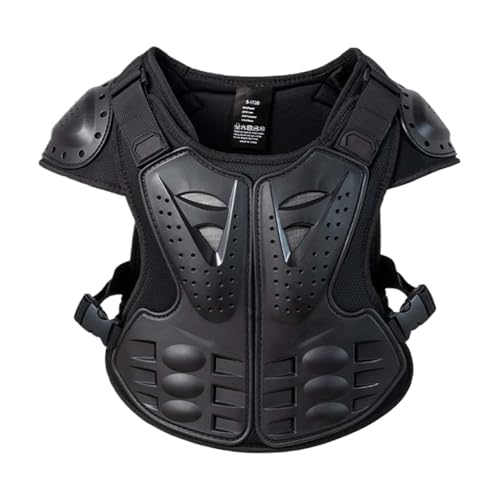 Armure Protection Enfant – Gilet Pare-Pierres VTT, Équipement Sécurité Sport Extérieur, Coque Articulée | Motocross Karting Roller Patinage Protection...