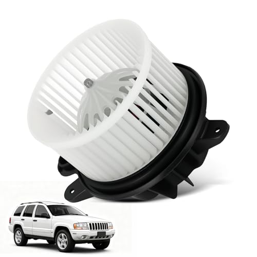 Image of maXpeedingrods HVAC Blower Motor Assembly with Fan Cage 700095 Fit for Jeep Grand Cherokee 1997-2001, for Jeep Wrangler 1997-2001# 4886150AA 3010234 PM6002 CH3126112