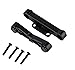 Integy RC Model C31077BLACK Alloy Rear Lower Arm Mounts for Arrma 1/8 Kraton 6S BLX, Senton, Typhon & Talion